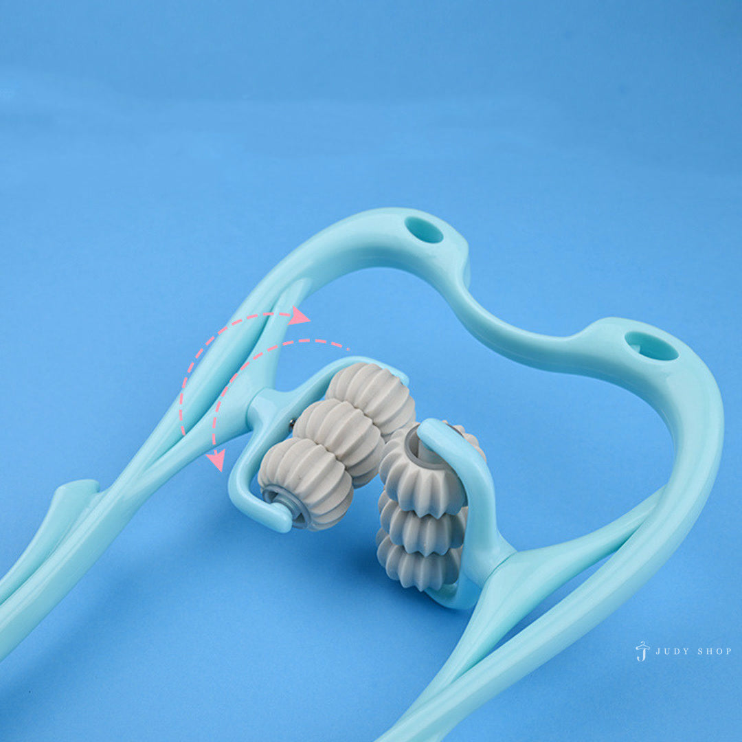 Manual 6-Roller Neck & Shoulder Massager roller detail