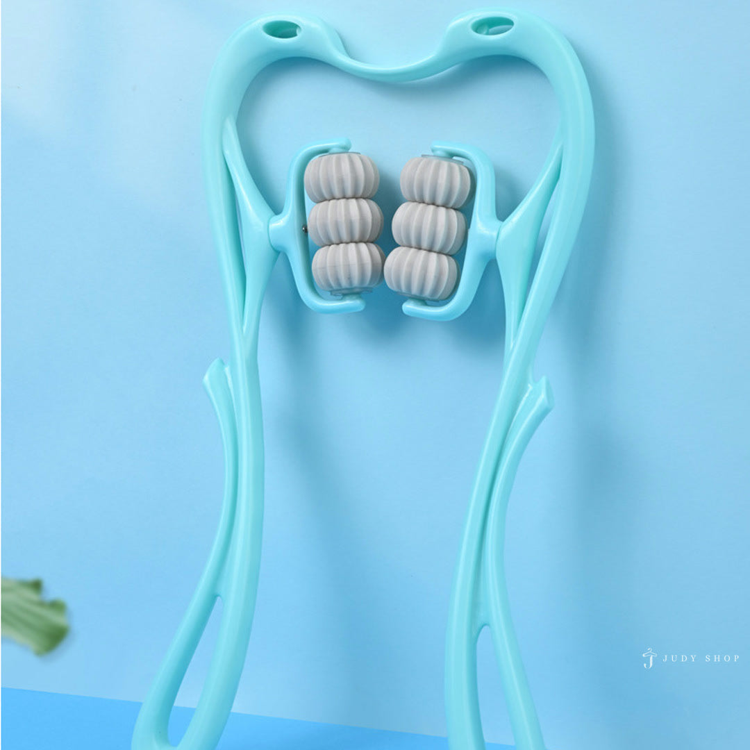 Manual 6-Roller Neck & Shoulder Massager close up